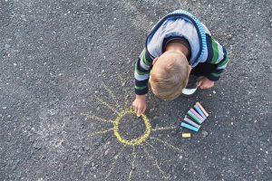 نقاشی با گچ